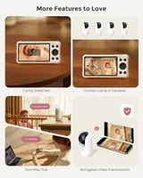 Видеоняня Momcozy BM04, 2 камеры, Wi-Fi, экран 5", 1080P, ночное видение — фото 7