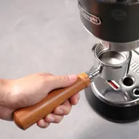 Бездонний портафільтр 51мм 3 вушка для кавомашини Delonghi Dedica EC680/EC685, холдер ріжок