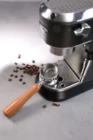 Бездонный портафильтр 51мм 3 уха для кофеварки Delonghi Dedica EC680/EC685, холдер рожок — фото 6