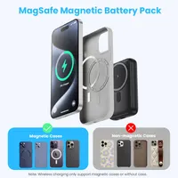 Магнитный повербанк 10800мАч MagSafe, беспроводная зарядка 4в1 для iPhone и Apple Watch — фото 7