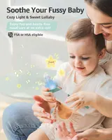 Електричний назальний аспіратор GROWNSY для немовлят, соплевідсмоктувач з музикою — фото 6