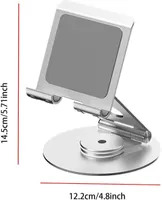 Adjustable Tablet PC Stand Folding Phone Stand for Household Drawing Bedroom — фото 5