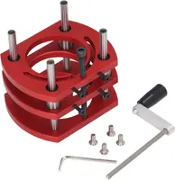 Manual Lifting Router, Router Kit Manual Lifting, Manual Height Adjustment for Trimming Machines with Motor Diameter 64-66mm, Aluminum Alloy and Stainless Steel Construction — фото 5