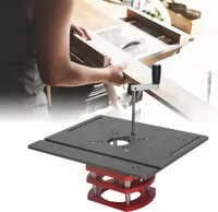 Manual Lifting Router, Router Kit Manual Lifting, Manual Height Adjustment for Trimming Machines with Motor Diameter 64-66mm, Aluminum Alloy and Stainless Steel Construction — фото 6