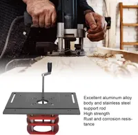 Manual Lifting Router, Router Kit Manual Lifting, Manual Height Adjustment for Trimming Machines with Motor Diameter 64-66mm, Aluminum Alloy and Stainless Steel Construction — фото 9