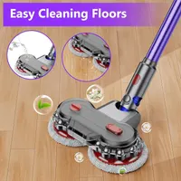 Электрическая швабра-насадка для Dyson V7-V15 со съемным баком для воды — фото 6