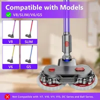 Електрична швабра-насадка для Dyson V7-V15 зі знімним баком для води — фото 2