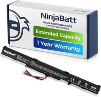 Акумулятор NinjaBatt A41-X550E для Asus X450/X550/X751, 32 Втч, 14.8 В