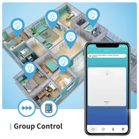 Wi-Fi вимикач CURRYSMARTER 1 клавіша, для Alexa і Google Home, таймер — фото 8