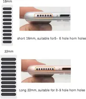 Dustproof Phone Plug, Dustproof Mobile Phone Net, Dustproof Speaker Mesh Sticker, Dustproof 3.5mm Music Hole Plug, Phone Dust Kit with Tweezers — фото 2