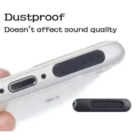 Dustproof Phone Plug, Dustproof Mobile Phone Net, Dustproof Speaker Mesh Sticker, Dustproof 3.5mm Music Hole Plug, Phone Dust Kit with Tweezers — фото 4