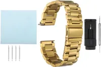 Stainless Steel Mesh Watch Band Quick Release Metal Watch Strap Double-Lock Deployment Clasp Replacement Bands for Men Women — фото 3