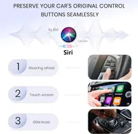 Беспроводной адаптер AIZEO для CarPlay, Superfast, Plug & Play, для iPhone iOS 10+ — фото 6