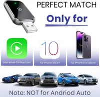 Бездротовий адаптер AIZEO для CarPlay, Superfast, Plug & Play, для iPhone iOS 10+, авто з проводовим CarPlay