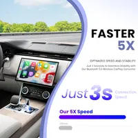 Бездротовий адаптер AIZEO для CarPlay, Superfast, Plug & Play, для iPhone iOS 10+, авто з проводовим CarPlay — фото 4
