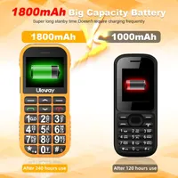 Мобильный телефон для пожилых, большие кнопки, SOS, 1800мАч, Dual SIM, с док-станцией — фото 6