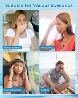 Пластирі від заколисування MQXUNMI (28 шт), морська, авто, авіа, без сонливості, до 72ч — фото 2