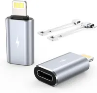 Адаптер TechMatte USB-C-F Lightning M (2 шт), 15Вт, для iPhone 14/13/12/11/SE — фото 2