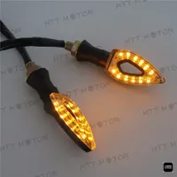 HTTMT MT303-015- Motorcycle Turn Signal Lights Indicator 12V Compatible with Suzuk Kawasak 3PCS — фото 2