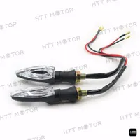 HTTMT MT303-015- Motorcycle Turn Signal Lights Indicator 12V Compatible with Suzuk Kawasak 3PCS — фото 5