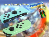 Контроллеры Joy-Con для Switch, Lite и OLED, геймпады с Motion Control, вибрацией, Wake-up, Синий и Красный — фото 4