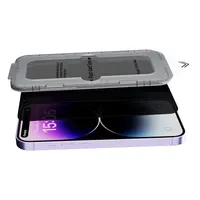 Анти-шпионское стекло для iPhone 16, 9H, с рамкой для быстрой установки, защита приватности, 3D — фото 2