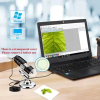 USB-мікроскоп Cainda, 50x-1000x, цифрова камера з підставкою та кейсом, для Android, Windows, Mac — фото 8