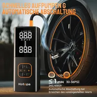 Електронасос Kotopa 150PSI, компресор, повербанк, для авто, вело, м'ячів, з LED-ліхтарем — фото 4