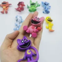 8 PCS Mini Smiling Cartoon Action Figures – Colorful Animal Cake Toppers, Party Favors, Collectible Toys, Birthday Decorations & Gifts for Kids — фото 5