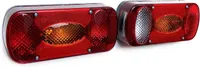 MelTruck 2x Rear Light Bayonet Trailer 12V 24V E20 Truck Car Rear Light — фото 8