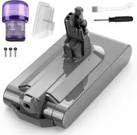 V11 25.2V 3900mAh Li-ION Replacement Battery for Dyson V11 (Screw-in Type) SV14 Absolute Cordless Vacuum with LED+Filter+Brush+Screw — фото 4