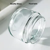 Скляні банки Binoster (4 шт) 300мл/10oz з кришкою, для вівсянки, йогурту, десертів, герметичні — фото 2