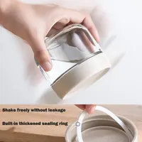 Скляні банки Binoster (4 шт) 300мл/10oz з кришкою, для вівсянки, йогурту, десертів, герметичні — фото 7