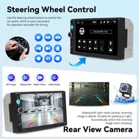 Автомагнитола Zomolither 2 Din, 7" сенсорный экран, Mirror Link, Bluetooth, FM, USB/AUX/TF, — фото 6