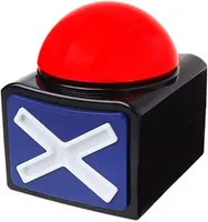 Кнопка-зуммер Game Answer Buzzer (1 шт) со светом и звуком для викторин, шоу, игр (Got Talent) — фото 4