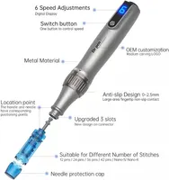 Дермапен Dr. Pen M8S (10 картриджів) бездротовий, апарат для мікронідлінгу (ріст волосся, обличчя)