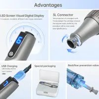Дермапен Dr. Pen M8S (10 картриджів) бездротовий, апарат для мікронідлінгу (ріст волосся, обличчя) — фото 7