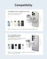 Магнітний тримач-рукоятка TELESIN Fun Shot для телефону (DSLR), з Bluetooth кнопкою-затвором — фото 4