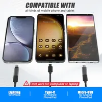 Ендоскоп Pancellent 5.5мм (0.216''), 1920P, Type C, Wi-Fi, 6 LED, для Android/iOS, iPhone, змієподібна камера — фото 4
