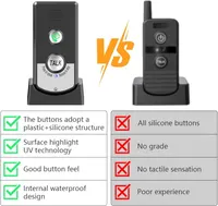 ZOYDP Wireless Intelligent Voice Intercom, 2-Way Call Radio Intercom, Two-Way Communication, Home Phone for Patients and Seniors — фото 5