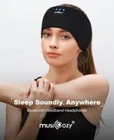 Повязка-наушники MUSICOZY для сна/спорта, Bluetooth 5.4, HD-динамики, Ультратонкие, Подарок