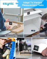 Цифровий кутомір eSynic (4-сторонній магніт), інклінометр, рівень, USB-зарядка, LCD-дисплей — фото 8