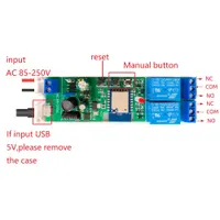 MHCOZY Switch Relay Wireless WiFi Home Automation, Compatible with Alexa Google Assistant (Smart Life App, 2ch 85-250V) — фото 3