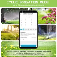 Умный таймер полива (2 Зоны) WiFi + Bluetooth, контроллер для сада, App Control, автоматический — фото 4