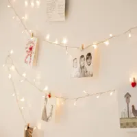 Гірлянда Lights4fun 8м (100 LED, Теплий Білий), Прозорий дріт, від мережі, з пультом ДК, таймер — фото 3
