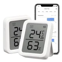 Термо-гігрометр SwitchBot Plus (2 шт), Bluetooth, LCD-дисплей, запис даних, App Control — фото 2