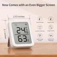 Термо-гігрометр SwitchBot Plus (2 шт), Bluetooth, LCD-дисплей, запис даних, App Control — фото 3