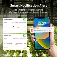 Термо-гигрометр SwitchBot Plus (2 шт), Bluetooth, LCD-дисплей, запись данных, App Control — фото 8