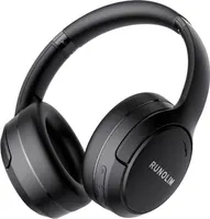 Наушники RUNOLIM (Black) Полноразмерные, Hybrid ANC, 70ч, HiFi, Deep Bass, Складные — фото 2