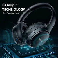 Наушники RUNOLIM (Black) Полноразмерные, Hybrid ANC, 70ч, HiFi, Deep Bass, Складные — фото 6